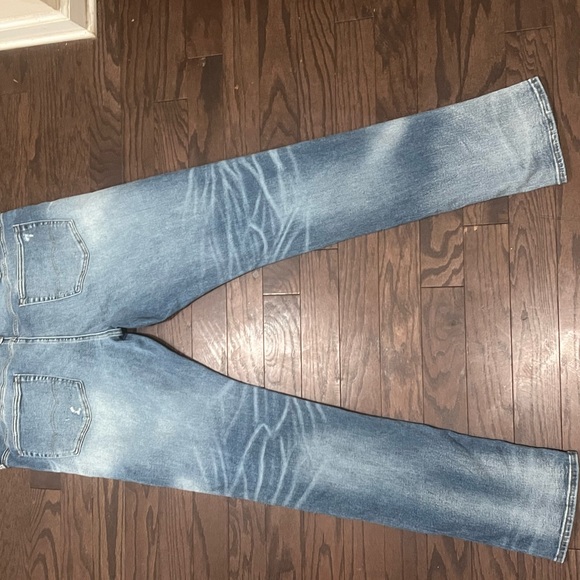 American Eagle Men’s Stacked Jeans – Size 40x32 | NWOT | Distressed - Picture 4 of 9